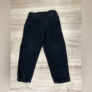 Old Navy Boys' Pants Size 3T Black with Pockets Elastic Waist
